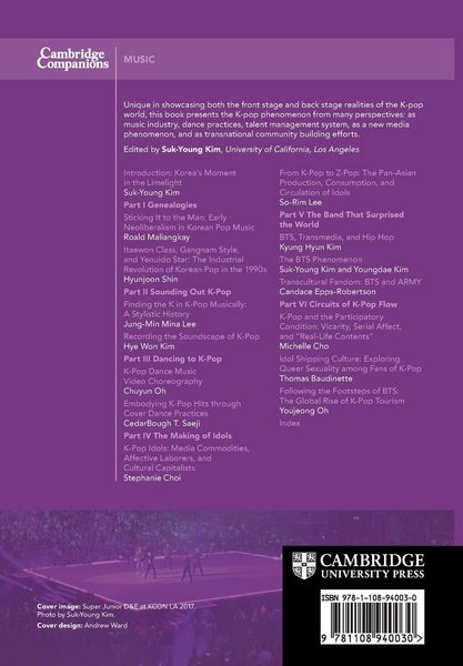 Produktbild: The Cambridge Companion to K-Pop