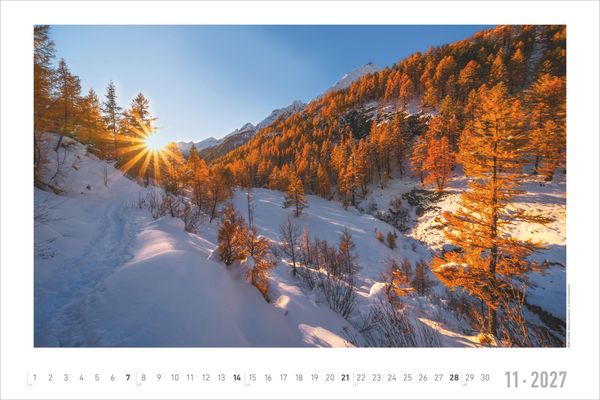 Produktbild: Faszinierende Alpen 2027