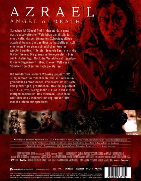 Produktbild: Azrael - Angel of Death (4K Ultra HD) (+ Blu-ray) (Mediabook)