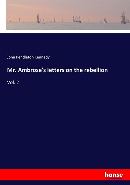 Produktbild: Mr. Ambrose's letters on the rebellion