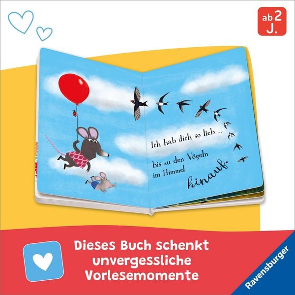 Produktbild: Ich hab dich lieb &hellip; ein bisschen, sehr und noch viel mehr!