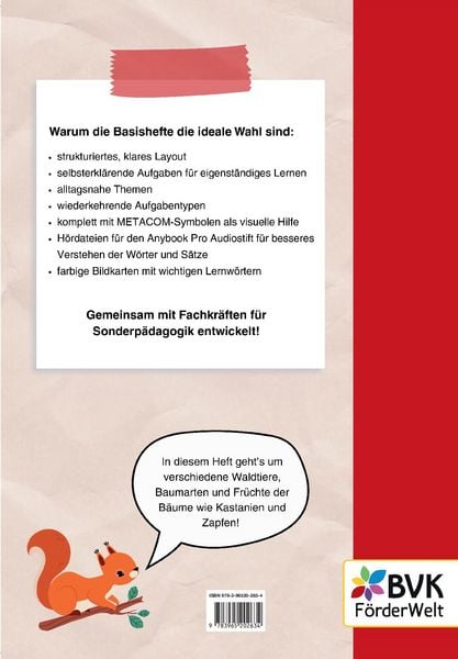 Produktbild: Basisheft Wald