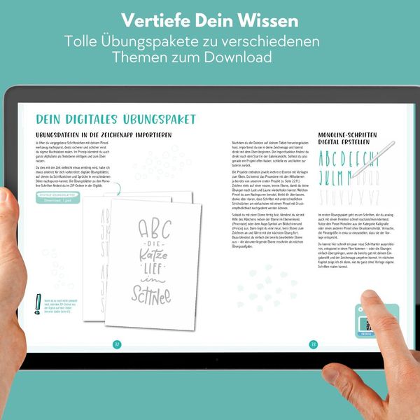Produktbild: Der digitale Handlettering Workshop