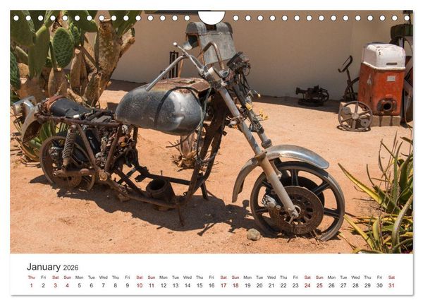Produktbild: Old cars in Solitaire Namibia (Wall Calendar 2026 DIN A4 landscape), CALVENDO 12 Month Wall Calendar