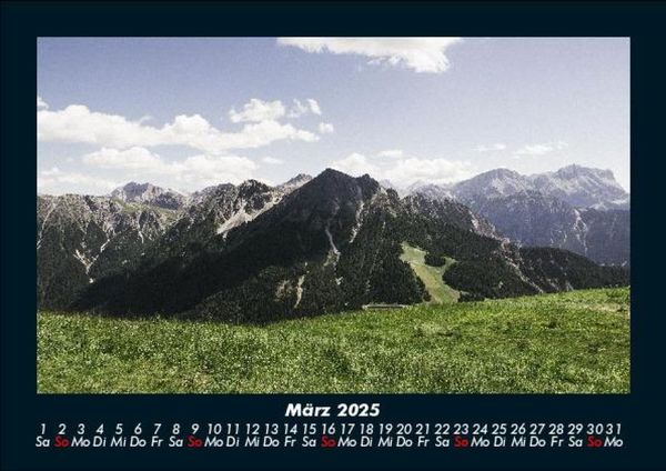 Produktbild: Landschaftskalender 2025 Fotokalender DIN A5
