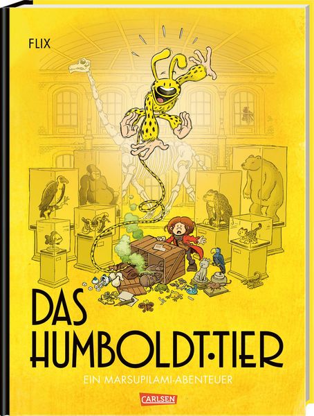 Das Humboldt-Tier – Ein Marsupilami-Abenteuer, Gebundene Ausgabe von Flix, Carlsen, 978-3-551-78168-0
