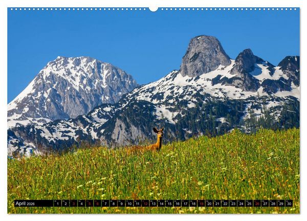 Produktbild: Abtenau im Lammertal (hochwertiger Premium Wandkalender 2026 DIN A2 quer), Kunstdruck in Hochglanz