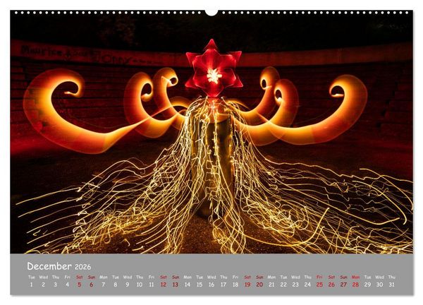 Produktbild: Light is Life and Fun (Wall Calendar 2026 DIN A2 landscape), CALVENDO 12 Month Wall Calendar