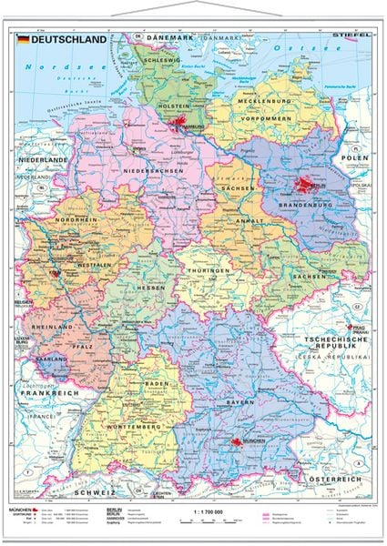 Produktbild: Deutschland politisch im Miniformat