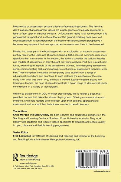 Produktbild: Assessing Open and Distance Learners