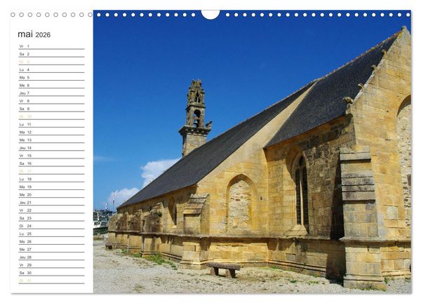 Produktbild: Bretagne Finist&egrave;re balade estivale &agrave; Camaret-sur-Mer (Calendrier mural 2026 DIN A3 vertical), CALVENDO calendrier mensuel