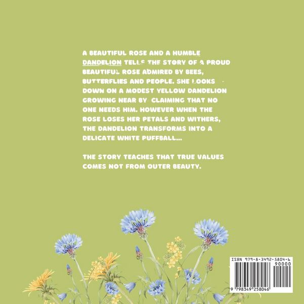 Produktbild: A Beautiful Rose and a Humble Dandelion