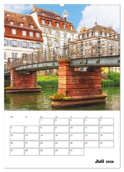 Produktbild: Elsass - Impressionen (hochwertiger Premium Wandkalender 2026 DIN A2 hoch), Kunstdruck in Hochglanz