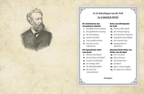 Produktbild: Jules Verne Adventskalender der Logikr&auml;tsel