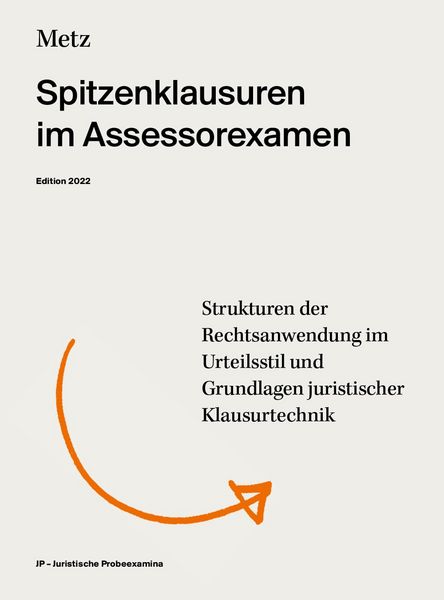 Produktbild: Spitzenklausuren im Assessorexamen (Edition 2022)