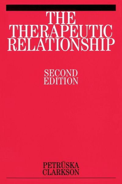 Produktbild: The Therapeutic Relationship 2e