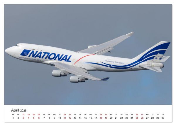 Produktbild: Die Faszination der Quadjets (Wandkalender 2026 DIN A4 quer), CALVENDO Monatskalender