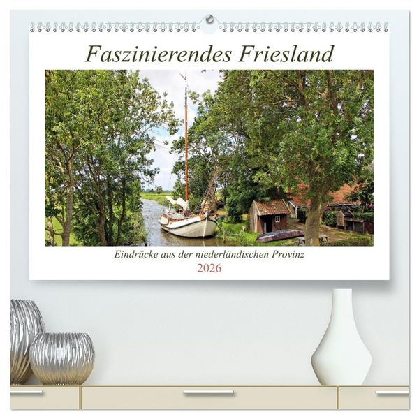 Produktbild: Faszinierendes Friesland (hochwertiger Premium Wandkalender 2026 DIN A2 quer), Kunstdruck in Hochglanz