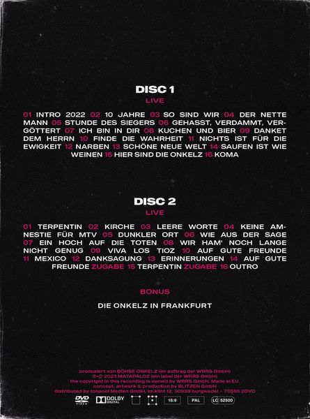 Produktbild: B&ouml;hse Onkelz - 40 Jahre Onkelz - Live im Waldstadion