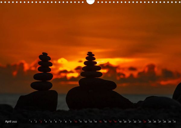 Produktbild: Romantische Sonnenunterg&auml;nge (Wandkalender 2022 DIN A3 quer)