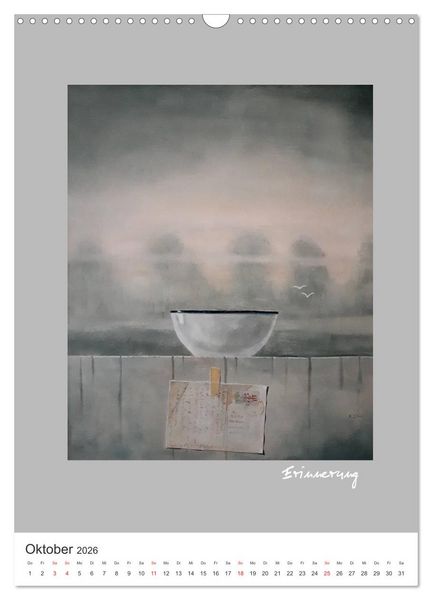 Produktbild: ART der Stille (Wandkalender 2026 DIN A3 hoch), CALVENDO Monatskalender