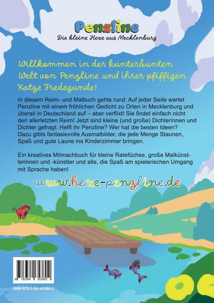 Produktbild: Penzlines Reim- und Malbuch
