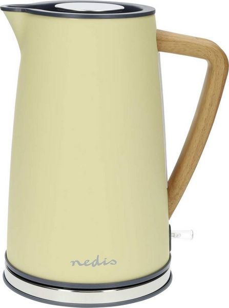 Produktbild: Nedis KAWK510EYW Wasserkocher Kontrollleuchte Gelb Fassungsverm&ouml;gen: 1.7l