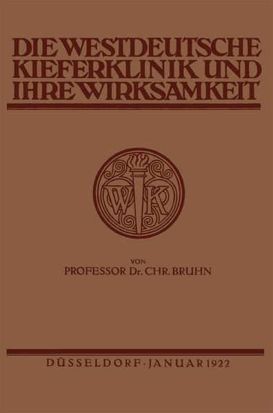 Produktbild: Die Westdeutsche Kiefer-Klinik in D&uuml;sseldorf und ihre Wirksamkeit