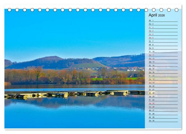 Produktbild: Hohenlohe - Natur und Altstadt (Tischkalender 2026 DIN A5 quer), CALVENDO Monatskalender