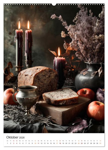 Produktbild: Genussmomente (Wandkalender 2026 DIN A2 hoch), CALVENDO Monatskalender