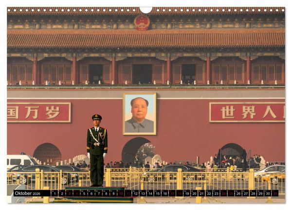 Produktbild: Peking - China (Wandkalender 2026 DIN A3 quer), CALVENDO Monatskalender