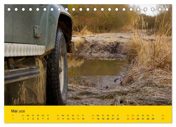 Produktbild: Defender f&uuml;r's Grobe (Tischkalender 2026 DIN A5 quer), CALVENDO Monatskalender