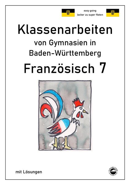 Französisch 7 (nach À plus! 2) Klassenarbeiten von Gymnasien aus Baden-Württemberg, Paperback von Monika Arndt, Durchblicker Verlag