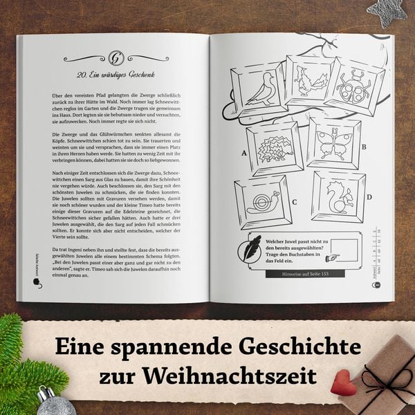 Produktbild: Der R&auml;tsel-Adventskalender der Gebr&uuml;der Grimm