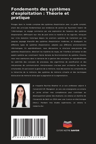 Produktbild: Fondements des syst&egrave;mes d'exploitation : Th&eacute;orie et pratique