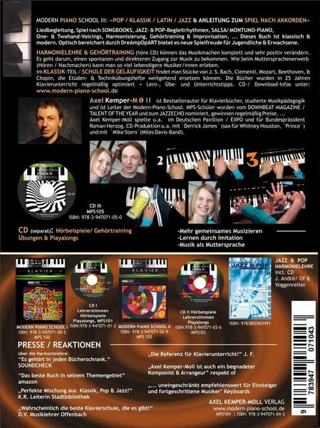 Produktbild: Modern Piano School 3 / Klavierschule