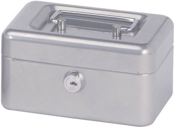 Produktbild: Maul 18280 Geldkassette (B x H x T) 152 x 81 x 125 mm Silber
