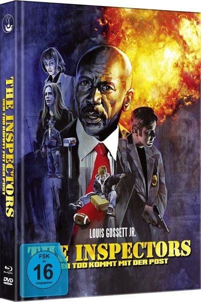 Produktbild: The Inspectors - Der Tod kommt mit der Post (Uncut Limited Mediabook, in HD neu abgetastet, Blu-ray+DVD+Booklet)