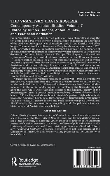 Produktbild: The Vranitzky Era in Austria