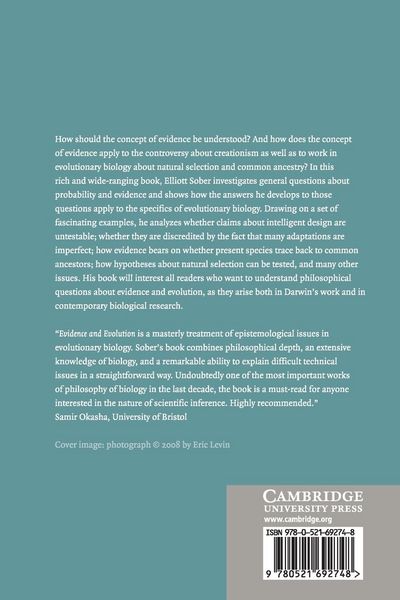 Produktbild: Evidence and Evolution