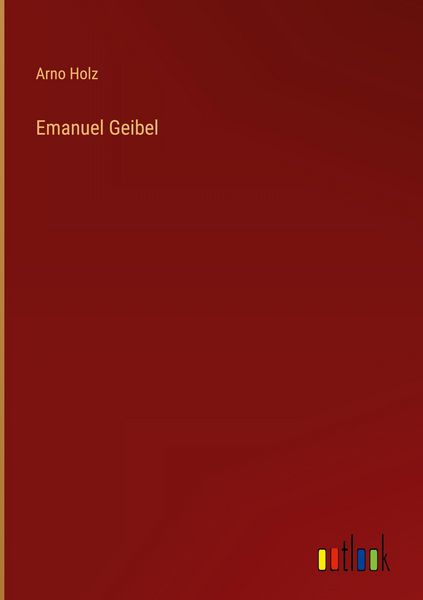 Produktbild: Emanuel Geibel