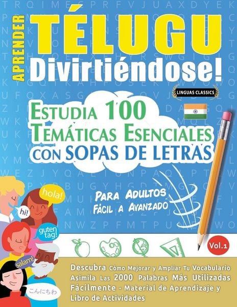 Produktbild: Aprender T&eacute;lugu Divirti&eacute;ndose! - Para Adultos
