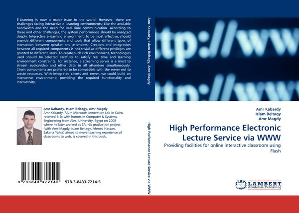 Produktbild: High Performance Electronic Lecture Service via WWW