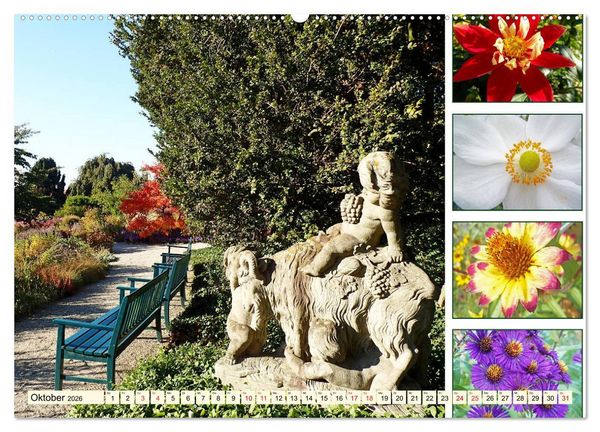Produktbild: Im Hermannshof - Ein Traumgarten in Weinheim (hochwertiger Premium Wandkalender 2026 DIN A2 quer), Kunstdruck in Hochglanz