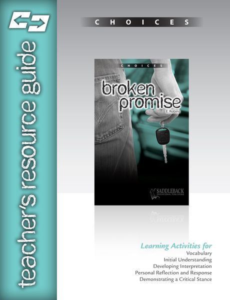 Produktbild: Broken Promise Teacher's Resource Guide
