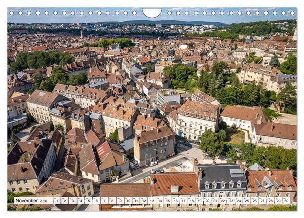 Produktbild: Frankreich - Besan&ccedil;on (Wandkalender 2026 DIN A4 quer), CALVENDO Monatskalender