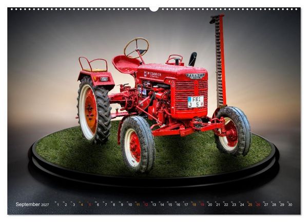 Produktbild: Traktor - Giganten (Wandkalender 2027 DIN A2 quer), CALVENDO Monatskalender