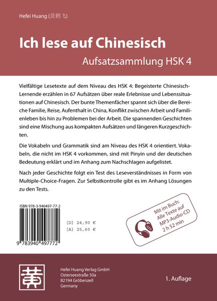 Produktbild: Ich lese auf Chinesisch HSK 4