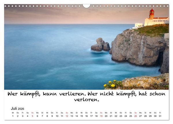 Produktbild: Meditation Wasser (Wandkalender 2026 DIN A3 quer), CALVENDO Monatskalender