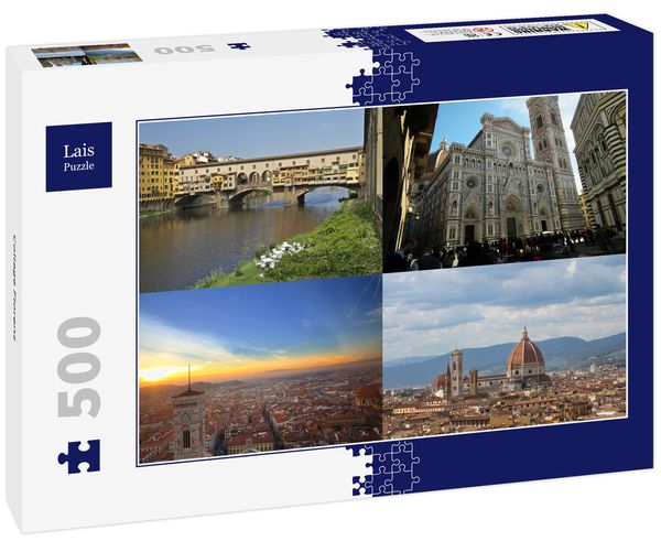 Produktbild: Lais Puzzle Collage Florenz 500 Teile